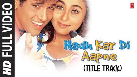 hadh kar di aapne mp3 song download|udit kar di aapne songs.